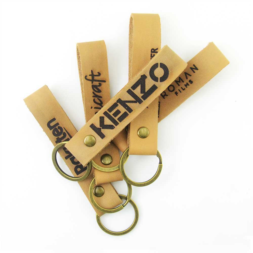 Leather Keychain 