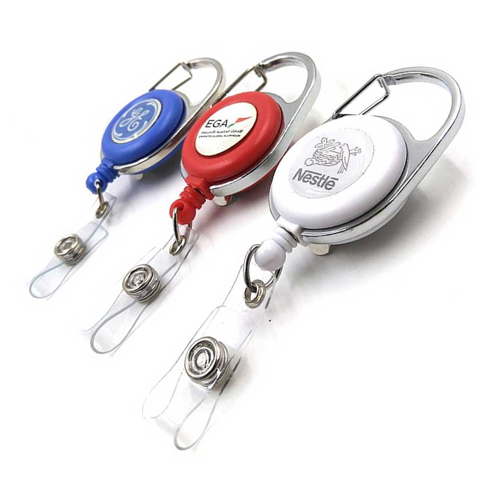 Carabiner Badge Reel page