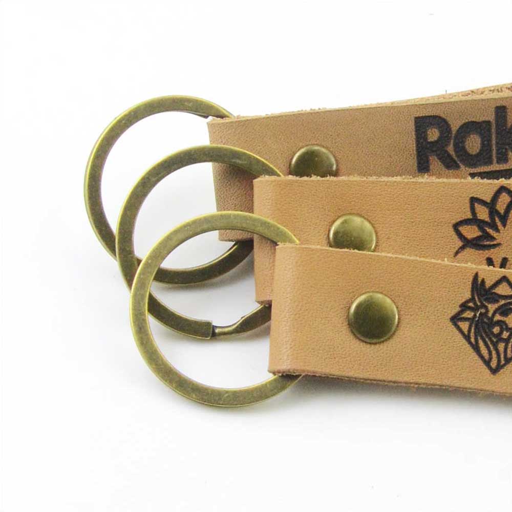 Leather Keychain 