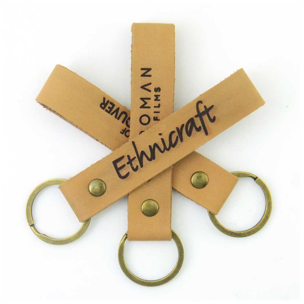 Leather Keychain 