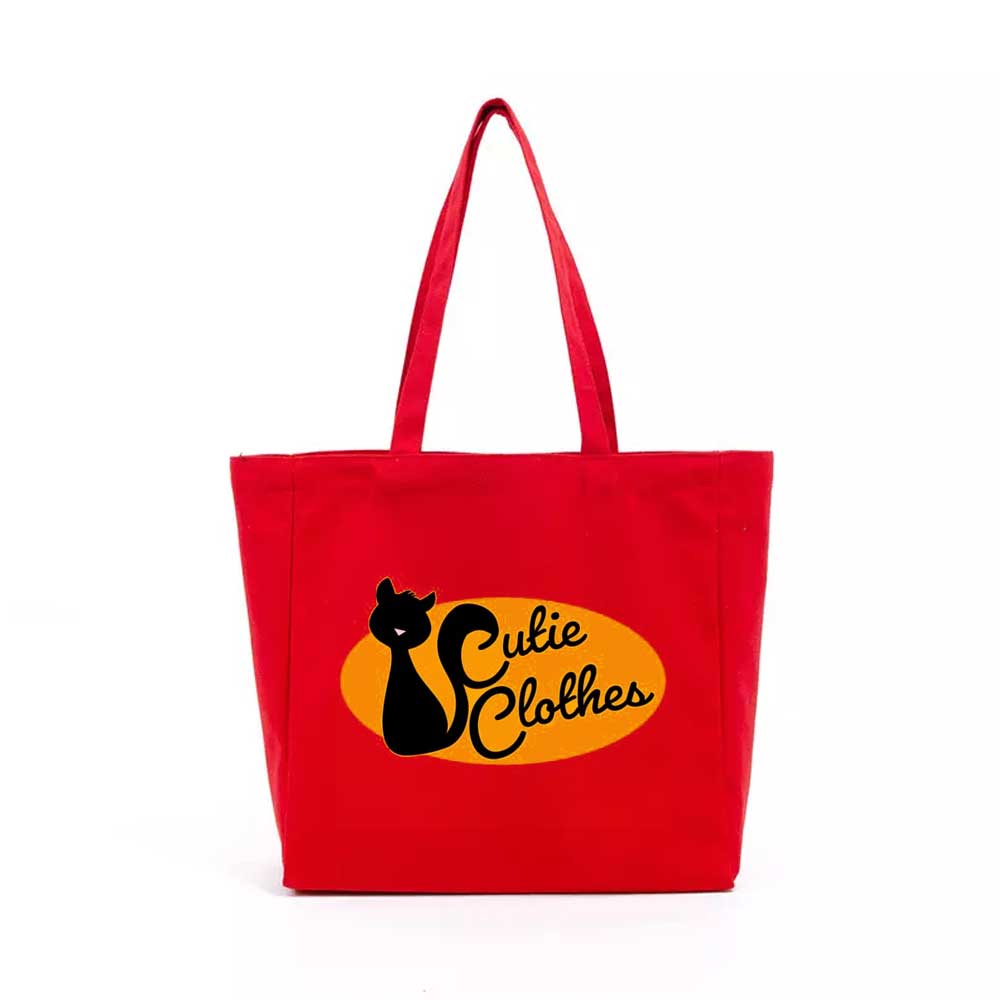 Colored Canvas Large Tote Bag thumb 189