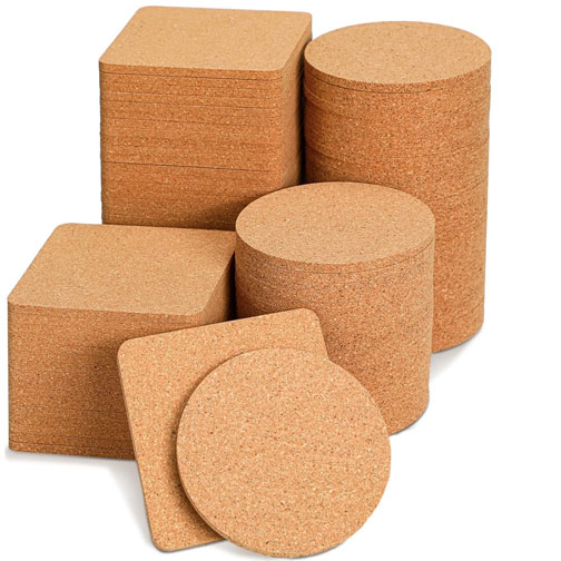 Blank Cork Coaster page