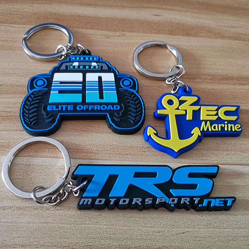 Custom Embossed PVC keyring  thumb 252