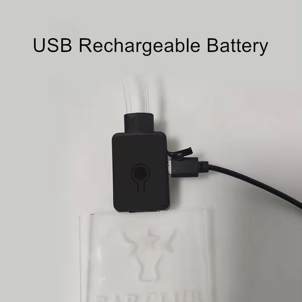 LED rechargeable Lanyards with acrylic badge   thumb 273