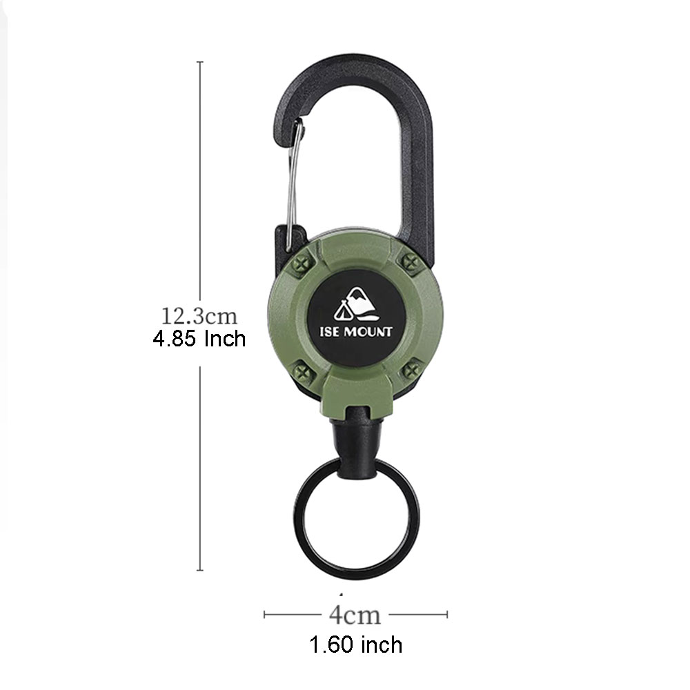 Extra-large Carabiner With steel wire thumb 319