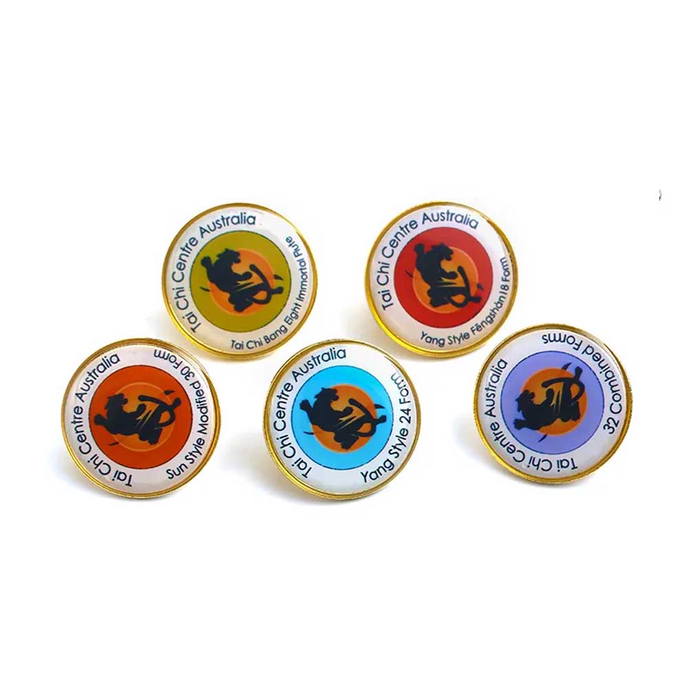 Customized Round Epoxy Lapel Pin thumb 333