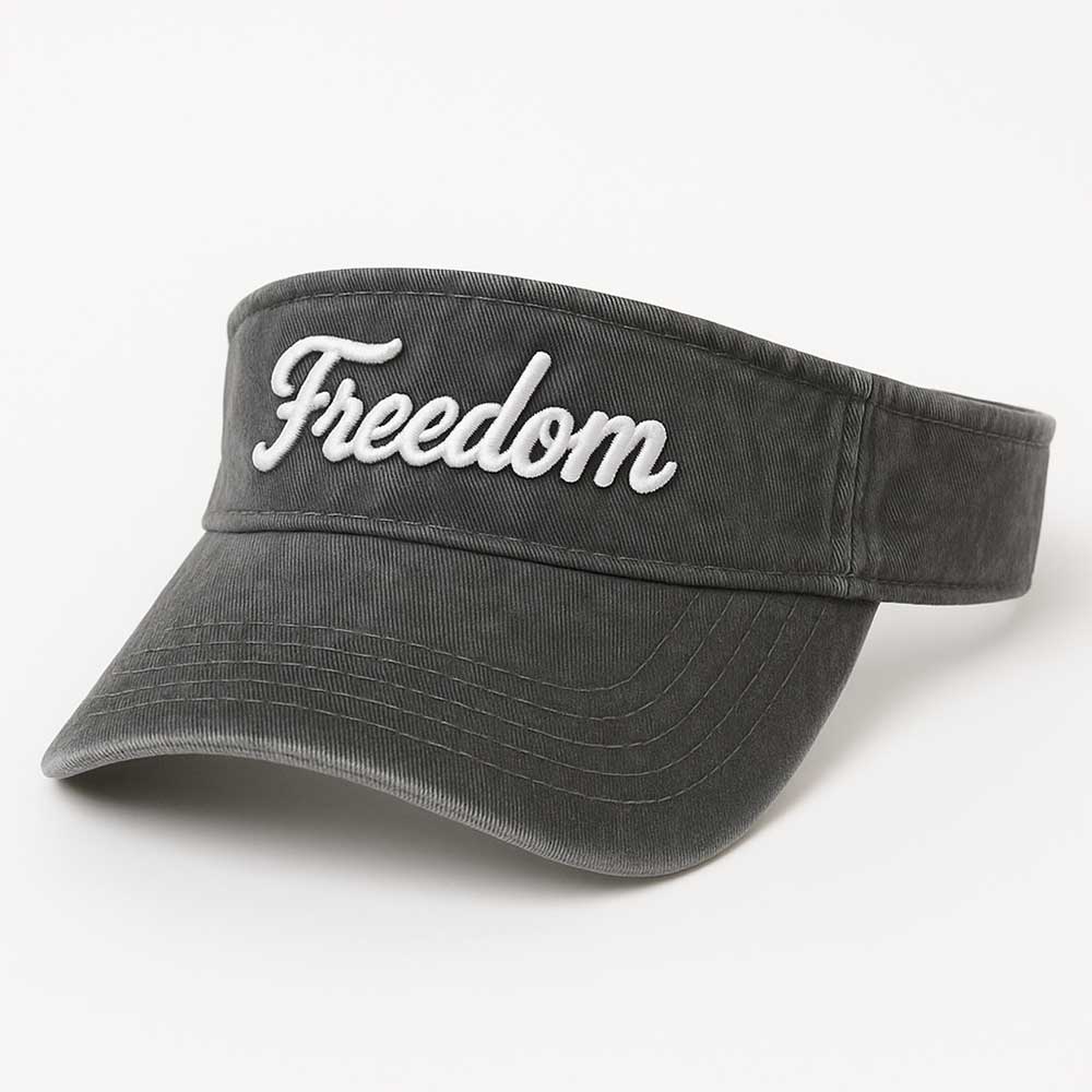 Visor Cap Wash Cotton with 3D Embroidery  page