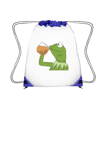 Custom Clear Drawstring Backpack Bags