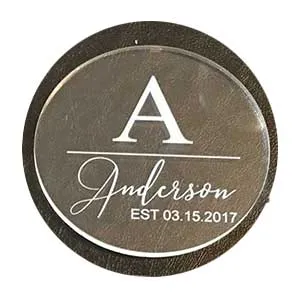 Acrylic Coaster Icon