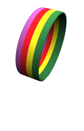 4 Color Stripe Segmented