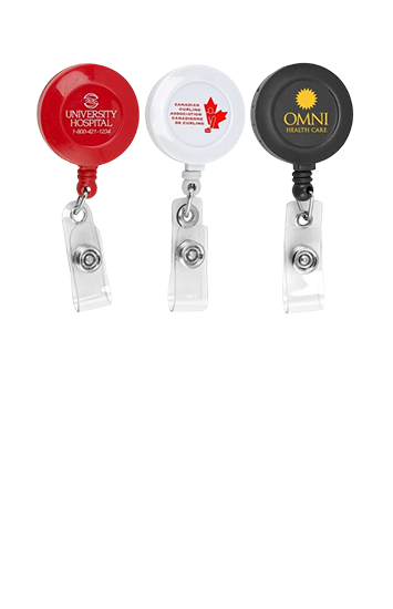 Round Badge Reel